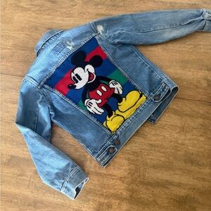 Kids Denim Disney Mickey Mouse jacket